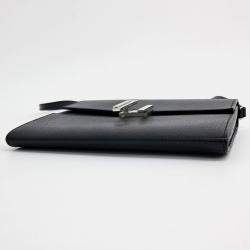 Hermes Black Leather Synetic Togo bag