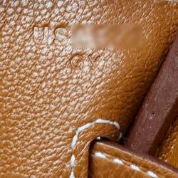 Hermès Gold Epsom Leather Gold Finish Birkin 30 Bag
