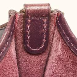 Pre Owned Hermès Raisin Tadelakt Leather Evelyne TPM Bag