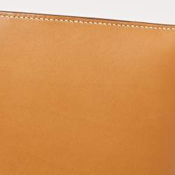 Hermes Natural Sable Butler Leather Gold Finish Kelly Sellier 28 Bag