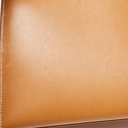 Hermes Natural Sable Butler Leather Gold Finish Kelly Sellier 28 Bag