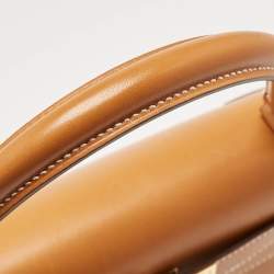 Hermes Natural Sable Butler Leather Gold Finish Kelly Sellier 28 Bag