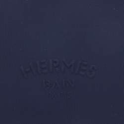 Pre Owned Hermes Bleu Marine Neoprene Medium Neobain Case