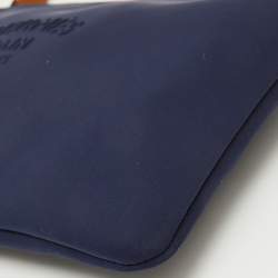 Pre Owned Hermes Bleu Marine Neoprene Medium Neobain Case