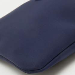 Pre Owned Hermes Bleu Marine Neoprene Medium Neobain Case