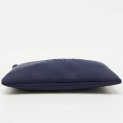 Pre Owned Hermes Bleu Marine Neoprene Medium Neobain Case