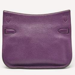 Hermes Ultraviolet Togo Leather Palladium Finish Jypsiere 28 Bag
