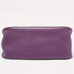 Hermes Ultraviolet Togo Leather Palladium Finish Jypsiere 28 Bag