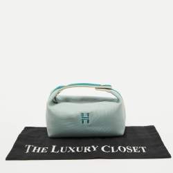 Hermes Eucalyptus Toile H Canvas Small Bride-a-Brac Case