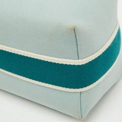 Hermes Eucalyptus Toile H Canvas Small Bride-a-Brac Case