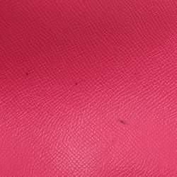 Pre Owned Hermes Rose Tyrien Epsom Leather Evelyne III GM Bag