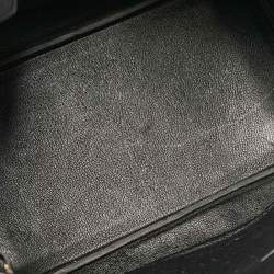 Hermes Noir Togo Leather Gold Finish Birkin 35 Bag