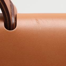 Hermès Natural/Green Toile Canvas and Vache Hunter Leather Herbag Zip 39 Bag