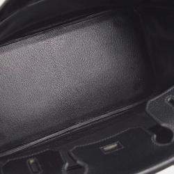 Hermes Black Ardennes Leather Birkin 30 Handbag