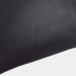 Hermes Black Ardennes Leather Birkin 30 Handbag