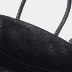 Hermes Black Ardennes Leather Birkin 30 Handbag