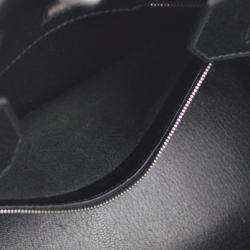 Hermes Black Ardennes Leather Birkin 30 Handbag