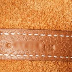 Hermes Gold Taurillon Clemence Leather Picotin Lock 18 Bag