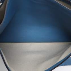 Hermes Azur Togo Steve Light Messenger Bag