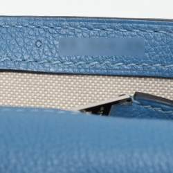 Hermes Azur Togo Steve Light Messenger Bag