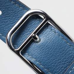 Hermes Azur Togo Steve Light Messenger Bag