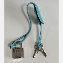 Hermes Blue Togo Leather Bolide 31 Bag