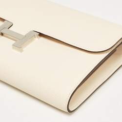 Hermès Nata Epsom Leather Constance Long To Go Wallet
