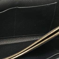Hermès Noir Epsom Leather Kelly To Go Wallet