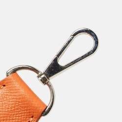 Pre Owned Hermes Feu Epsom Leather Evelyne III GM Bag