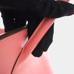 Pre Owned Hermes Flamingo Epsom Leather Birkin 30 Bag