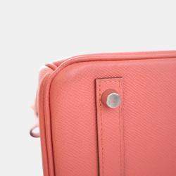 Pre Owned Hermes Flamingo Epsom Leather Birkin 30 Bag