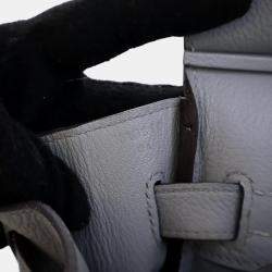 Hermes Bleu Glacier Togo Leather Birkin 30 Bag