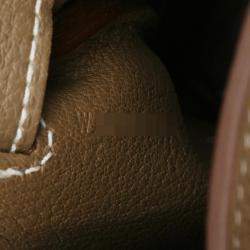 Hermes Etoupe Togo Leather Gold Finish Kelly 25