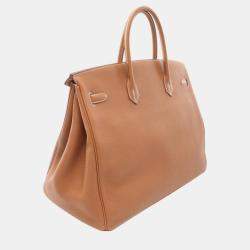 Hermes Brown Togo Leather Birkin 40 Handbag