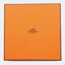 مملوكة مسبقًا Hermes Blue Leather and Silk Sac Soi Cool Bag