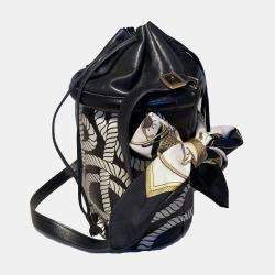 Hermes Hand Painted Ropes Bucket Bag