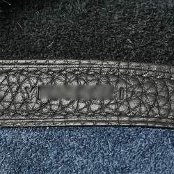 Hermès Bleu Nuit/Noir/Bleu Zanzibar Taurillon Clemence Leather Picotin Lock 22 Bag