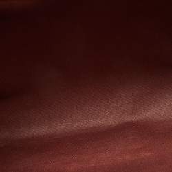 Pre Owned Hermes Rouge H Toile and Leather Herbag Zip 39 Bag