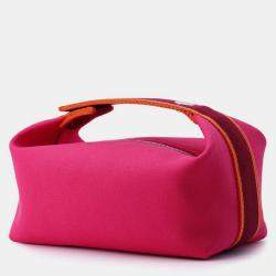 Hermes Hibiscus Canvas Bride- A -Bac PM Bag