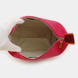 Hermes Hibiscus Canvas Bride- A -Bac PM Bag