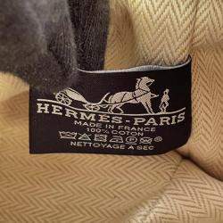 Hermes Hibiscus Canvas Bride- A -Bac PM Bag