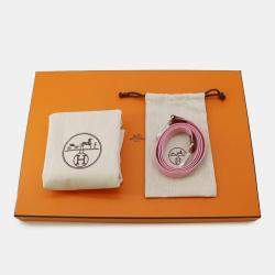 Hermes Pink/Rouge Duchesse Toilet Officer Vache Leather Garden Party 36 Bag