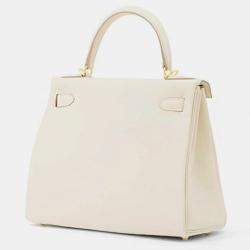  Hermes Craie Togo Leather Kelly Retourne 28 Bag