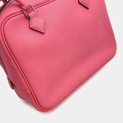 Hermes Rose Azalee Swift Leather Size Plume Bag