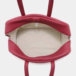Hermes Ruby Taurillon Clemence Victoria 35 Bag
