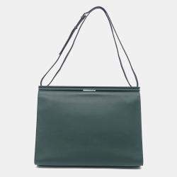 Hermes Vert Tropical Leather Click H 33 Shoulder Bag