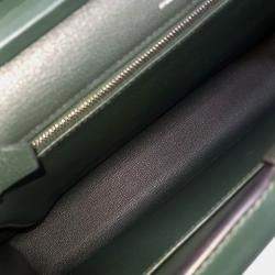 Hermes Vert Tropical Leather Click H 33 Shoulder Bag