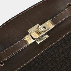 Hermes Ebene Gulliver Kelly Sport 22 Shoulder Bag