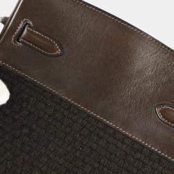 Hermes Ebene Gulliver Kelly Sport 22 Shoulder Bag