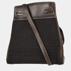 Hermes Ebene Gulliver Kelly Sport 22 Shoulder Bag